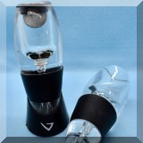 K88. 2 Vinturi wine aerators with stand. - $8 